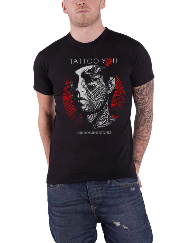 The Rolling Stones Tattoo You Album Circle T Shirt sold by Paradiso Clothing