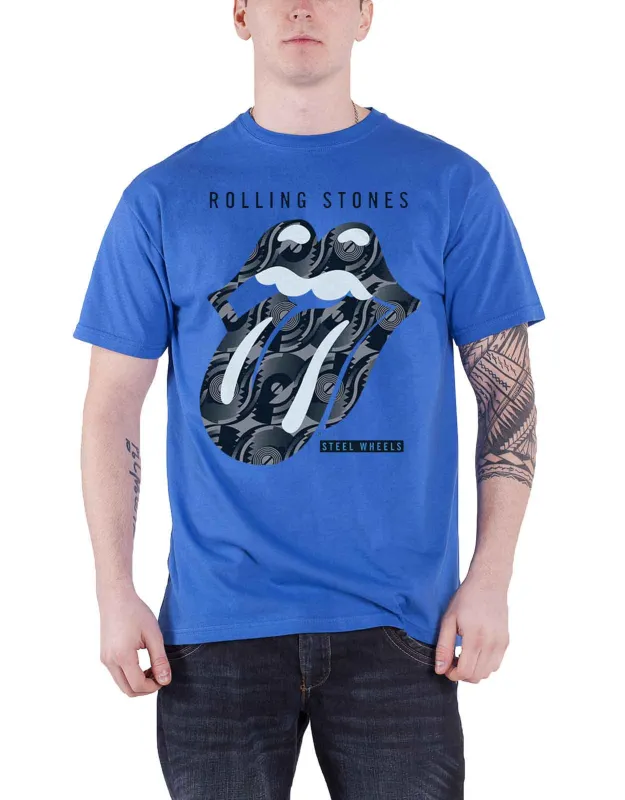 The Rolling Stones ST Shirtl Wheels Album Tongue T Shirt made by the Rolling Stones