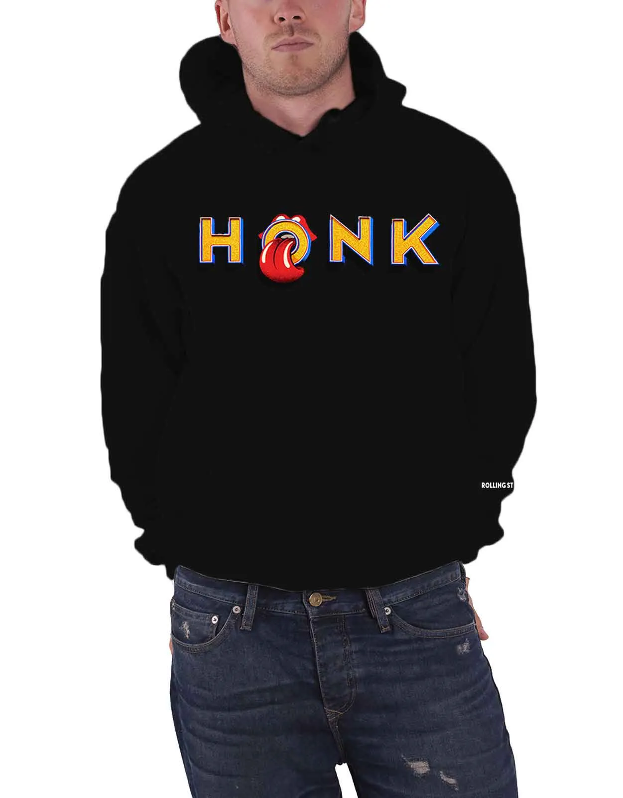 The Rolling Stones Honk Letters Hoodie sold by Paradiso Clothing