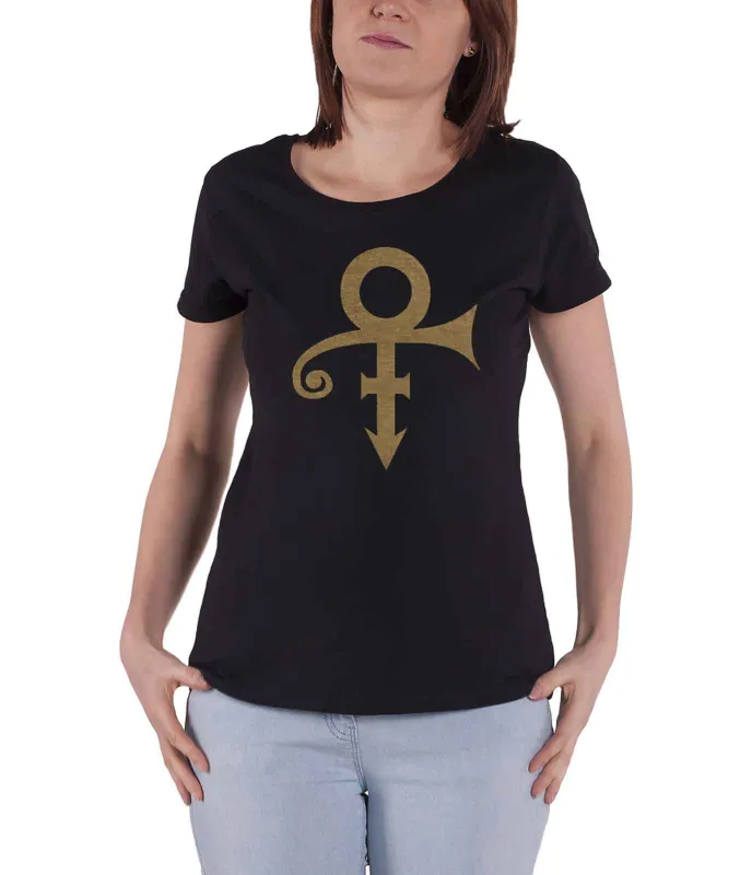 Prince Symbol Logo Skinny Fit T Shirt sold by Paradiso Clothing