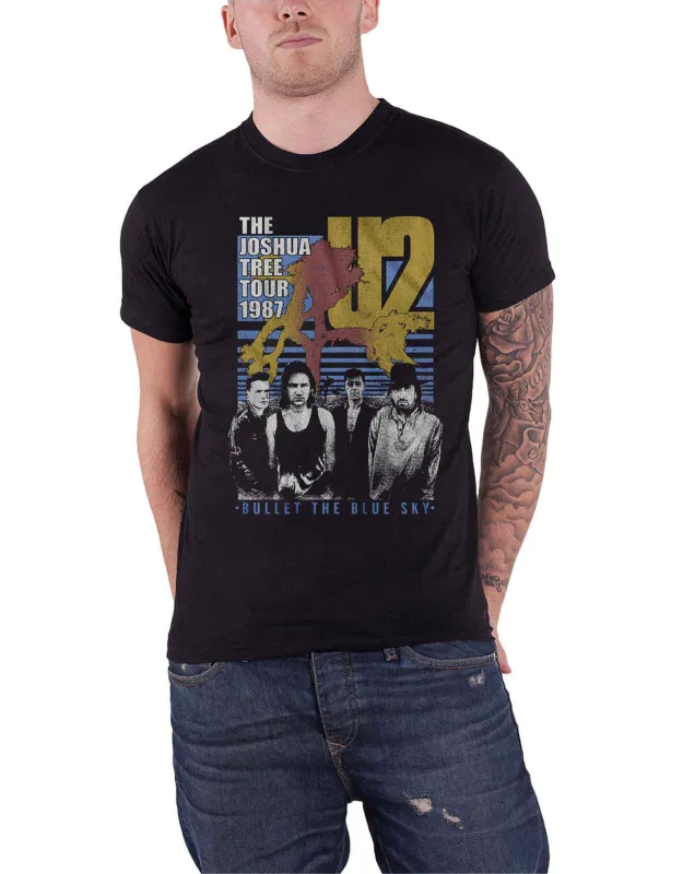 U2 Bullet The Blue Sky T Shirt sold by Paradiso Clothing