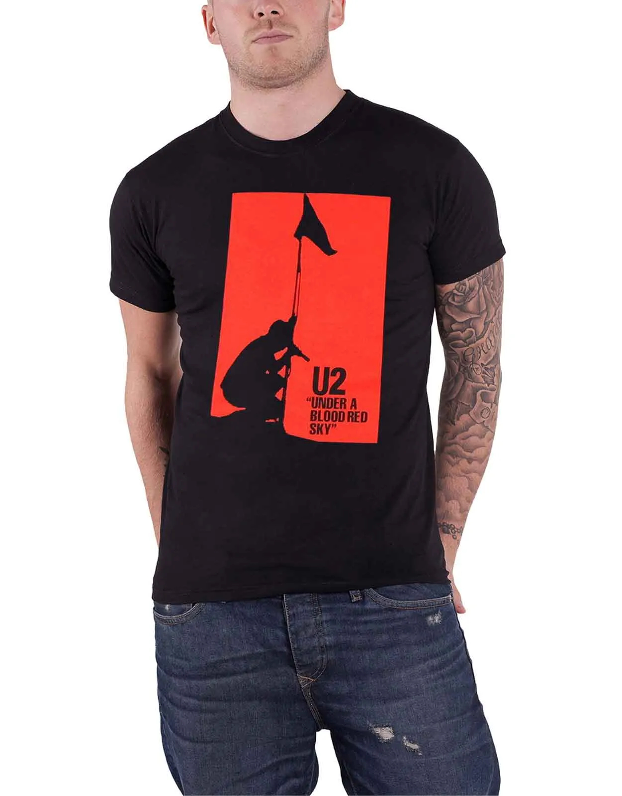 U2 Under A Blood Red Sky T Shirt sold by Paradiso Clothing