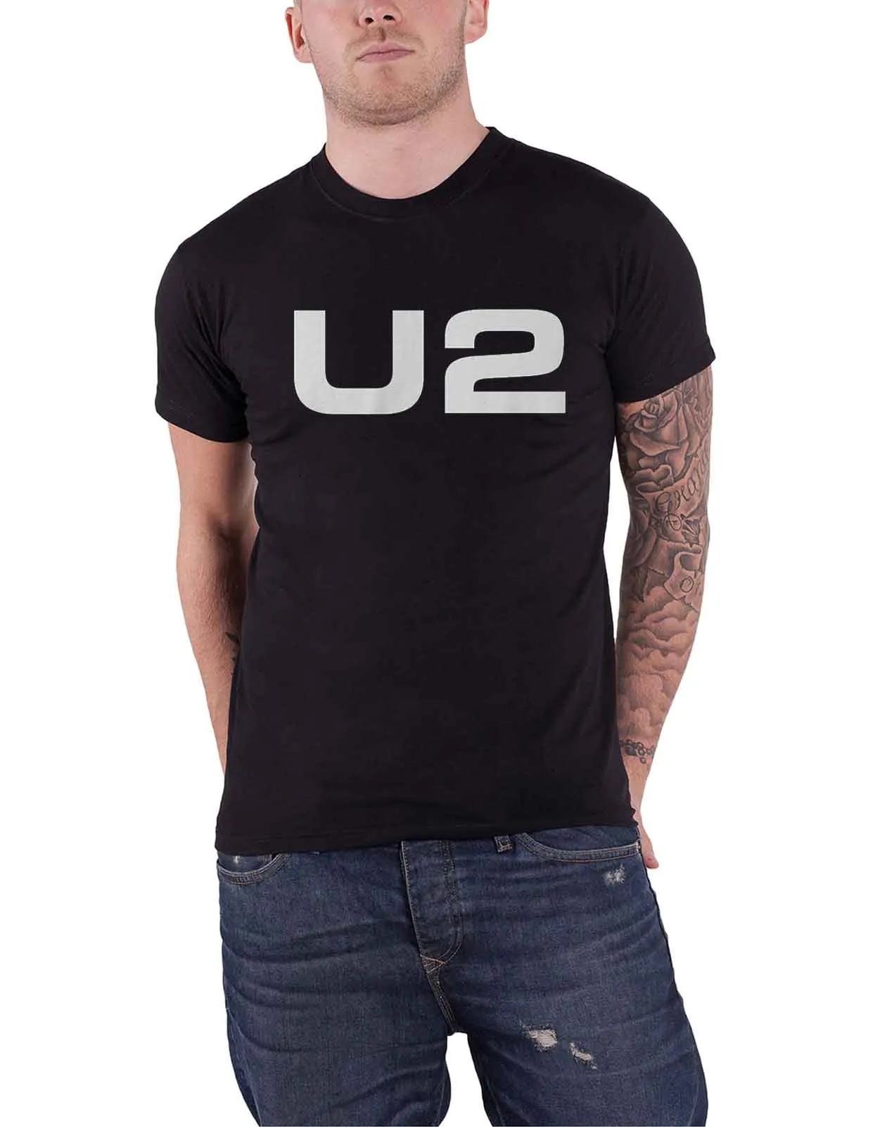 U2 Classic Band Logo T Shirt sold by Paradiso Clothing