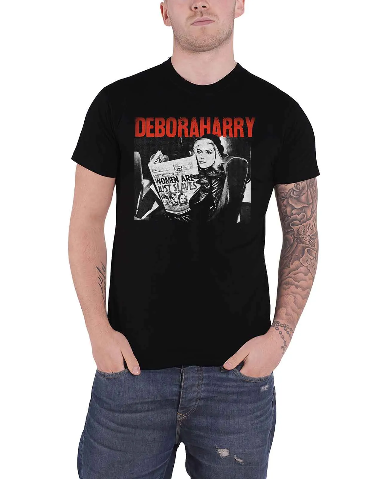 Debbie Harry Women Are Just Slaves T Shirt sold by Paradiso Clothing