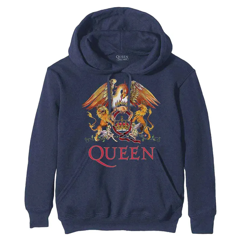 Queen Classic Crest Pullover Hoodie sold by Paradiso Clothing