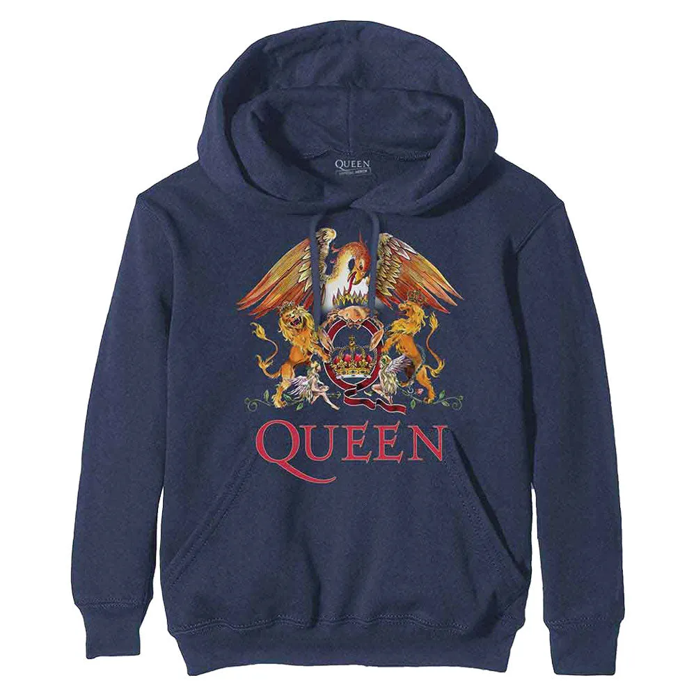 Queen Classic Crest Pullover Hoodie sold by Paradiso Clothing