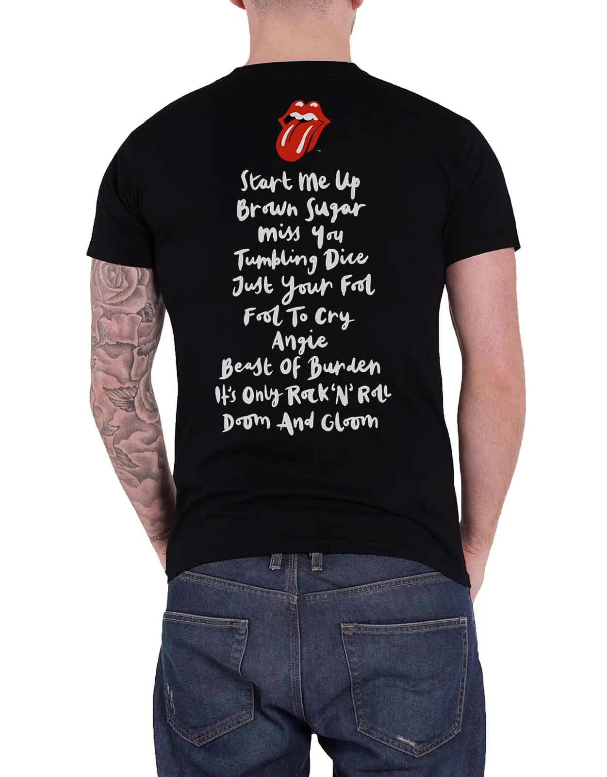 The Rolling Stones Honk Album Tracklist T Shirt sold by Paradiso Clothing product image thumbnail 2