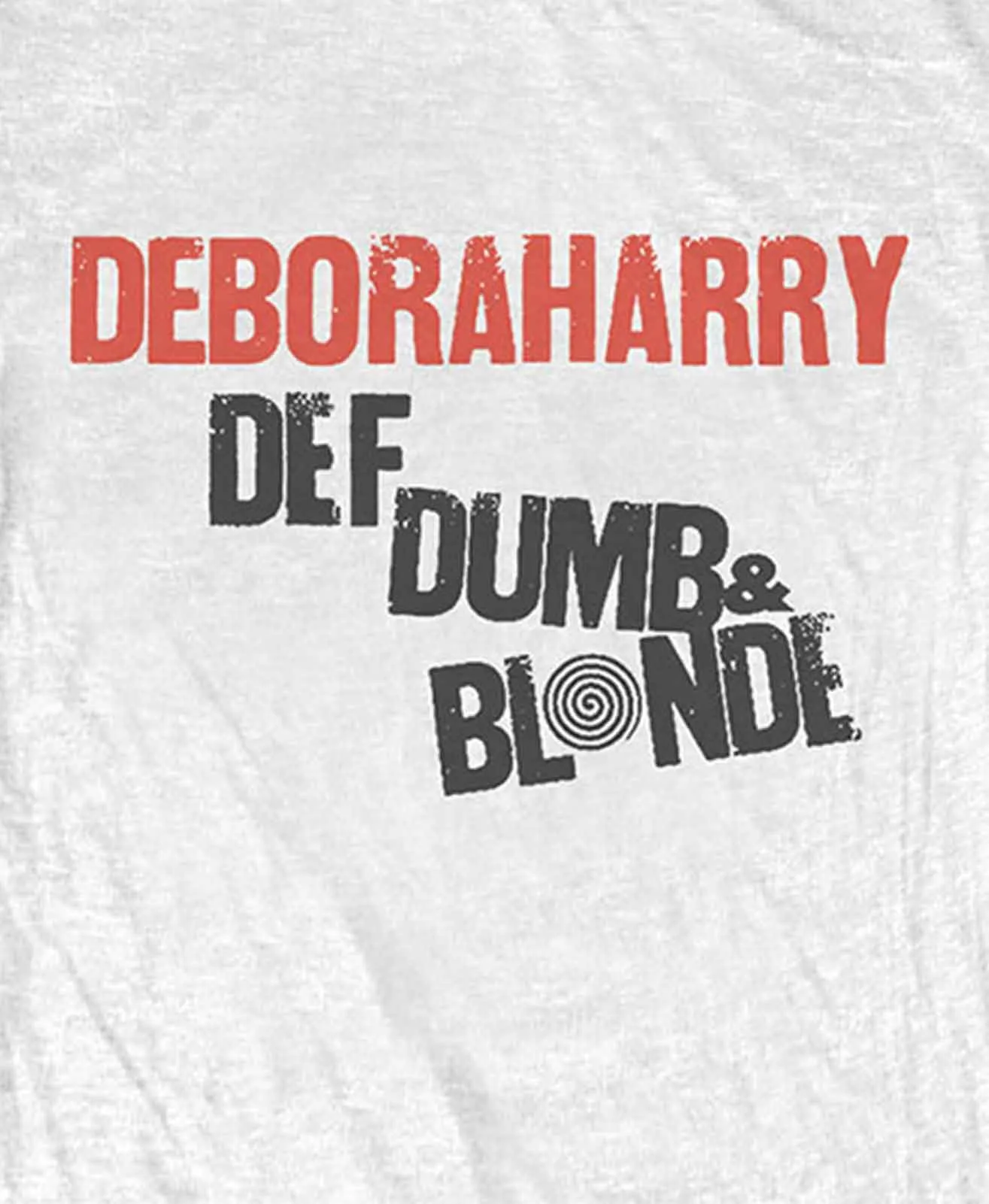 Debbie Harry Def Dumb & Blonde Skinny Fit T Shirt sold by Paradiso Clothing product image thumbnail 2
