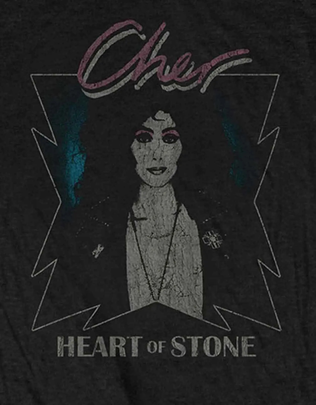 Cher Heart Of Stone Skinny Fit T Shirt sold by Paradiso Clothing product image thumbnail 2