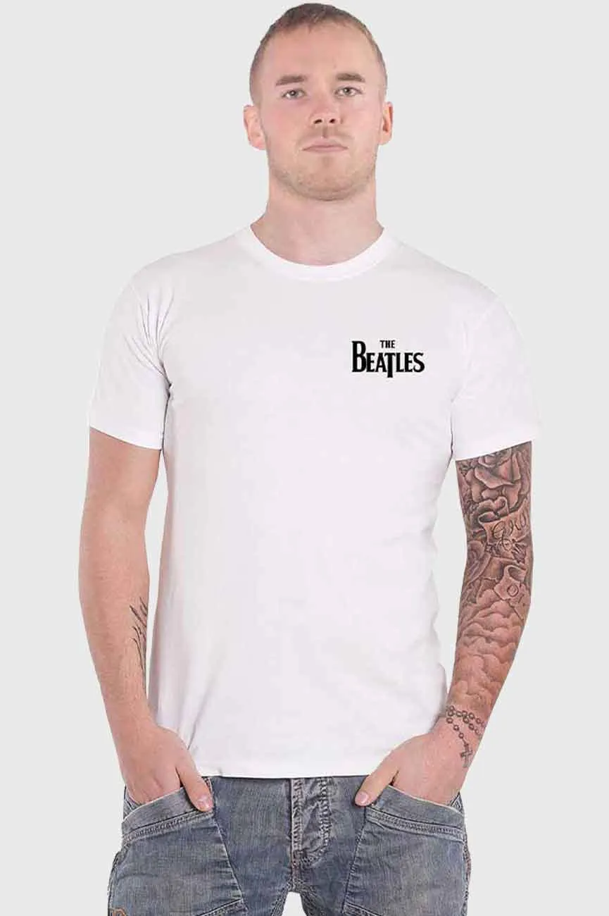 The Beatles Drop T Logo T Shirt sold by Paradiso Clothing