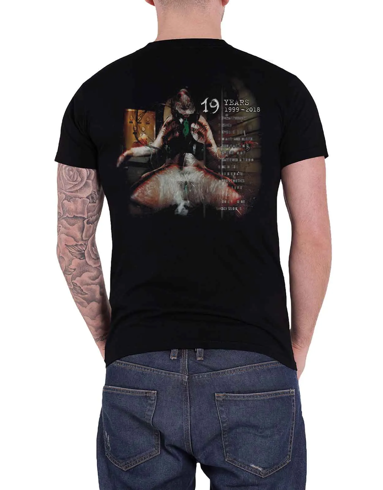 Slipknot Debut Album 19 Years T Shirt sold by Paradiso Clothing product image thumbnail 2