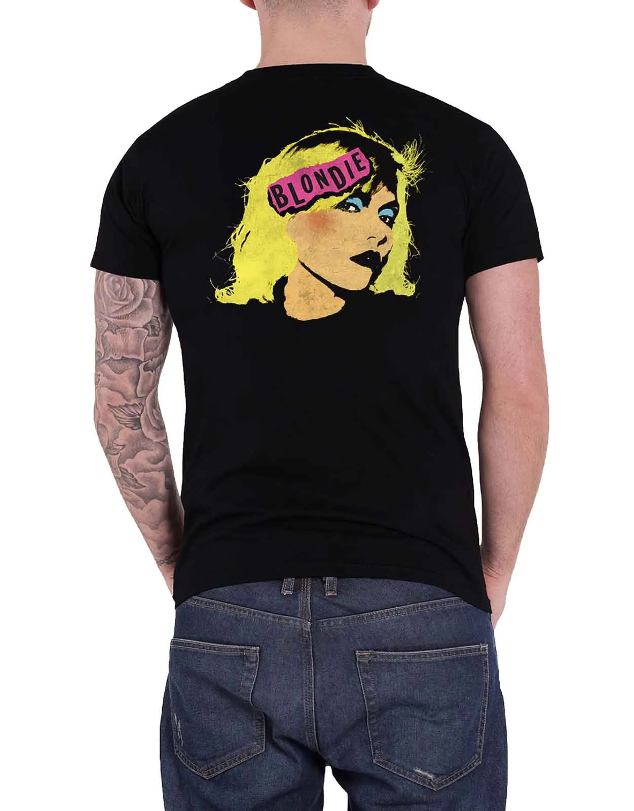 Blondie Punk Back Print T Shirt sold by Paradiso Clothing product image thumbnail 2