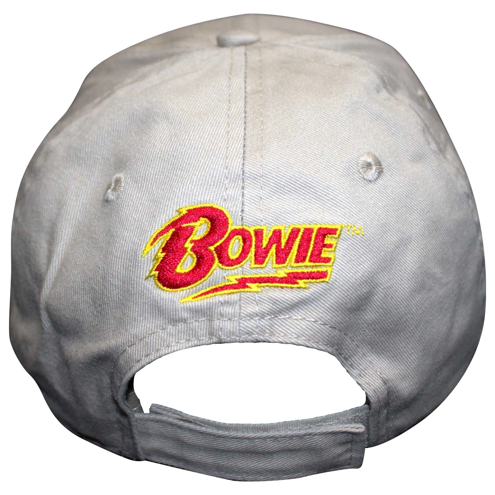 David Bowie Flash Logo Baseball Cap sold by Paradiso Clothing product image thumbnail 2
