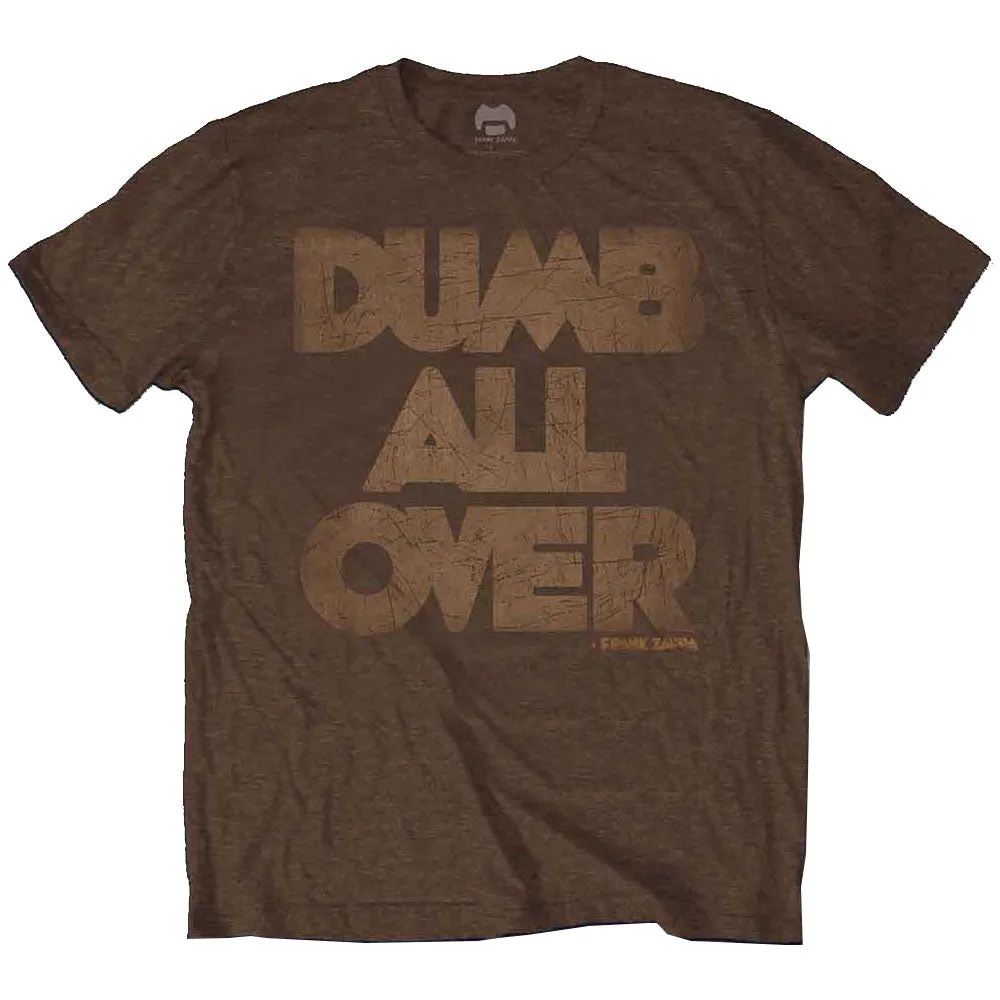 Frank Zappa Dumb All Over T Shirt sold by Paradiso Clothing