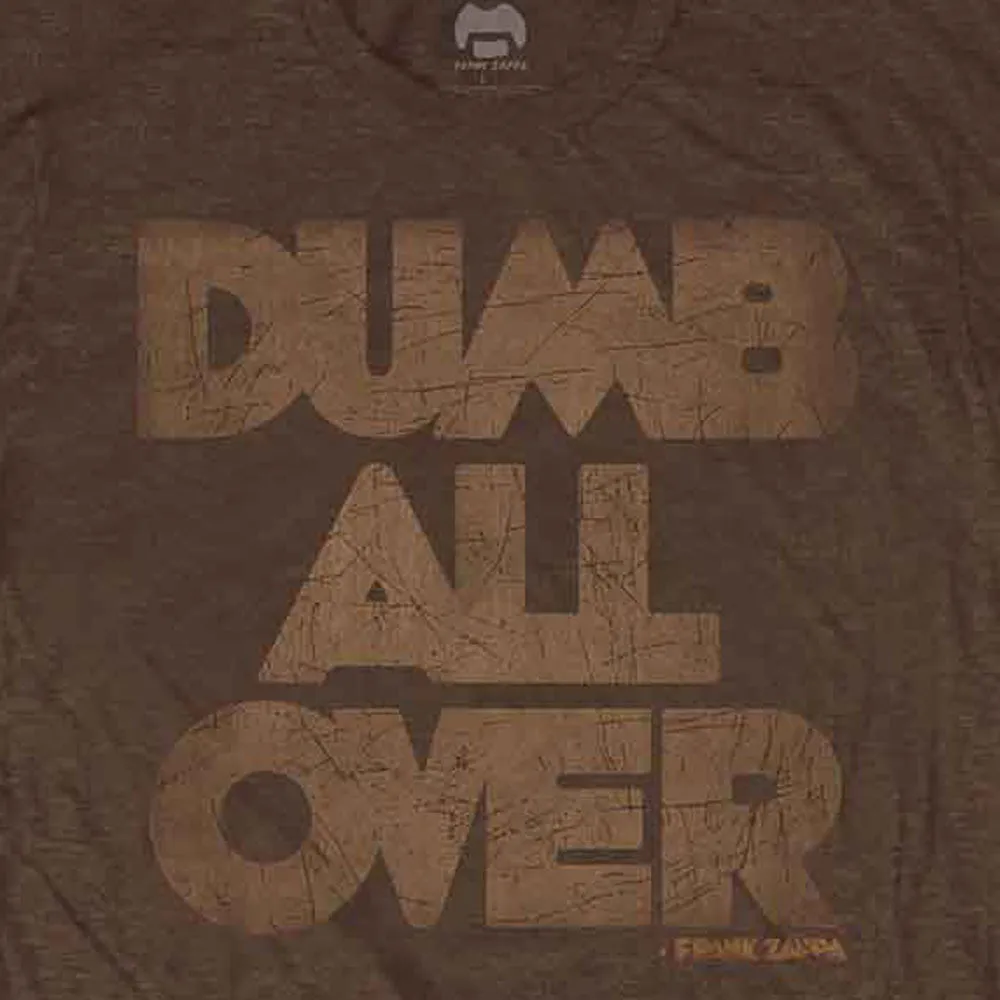 Frank Zappa Dumb All Over T Shirt sold by Paradiso Clothing product image thumbnail 2