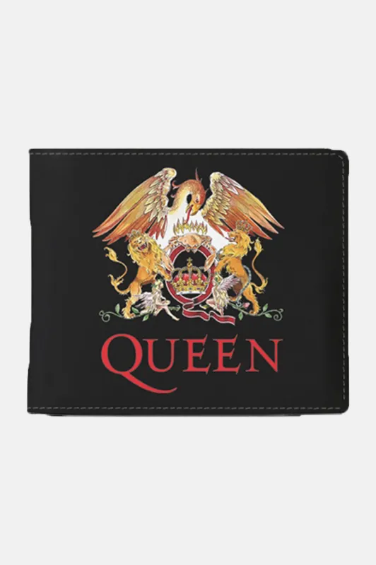Queen Classic Crest Bifold Wallet made by Pink Floyd