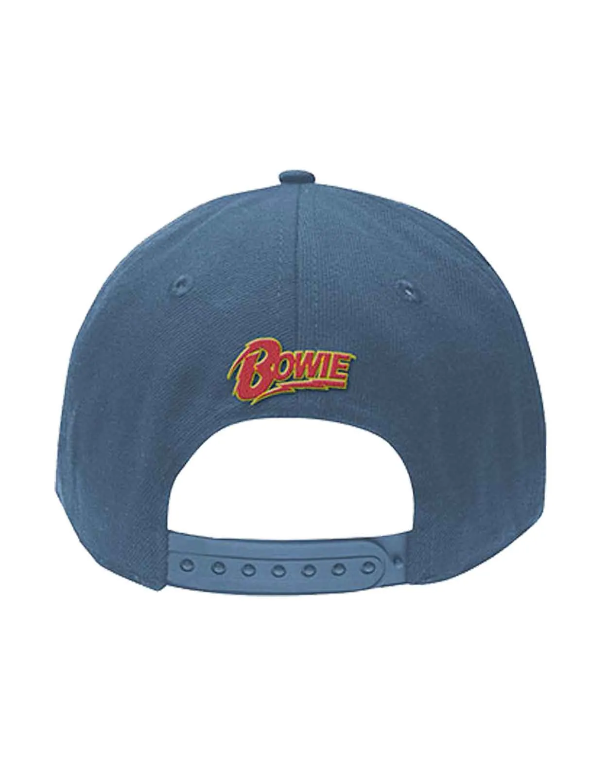 David Bowie Flash Logo Denim Blue Strapback sold by Paradiso Clothing product image thumbnail 2