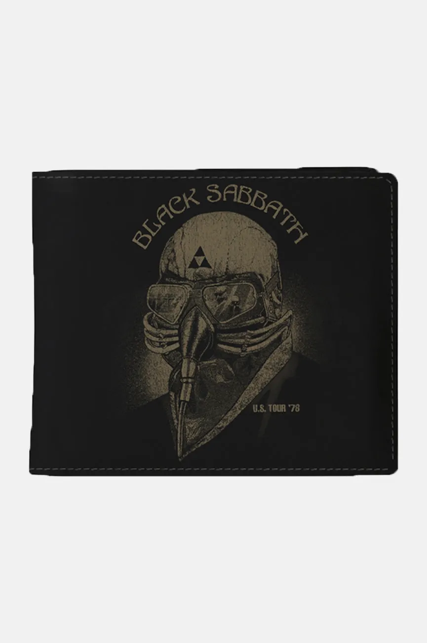 Black Sabbath 78 Tour Bifold Wallet sold by Paradiso Clothing