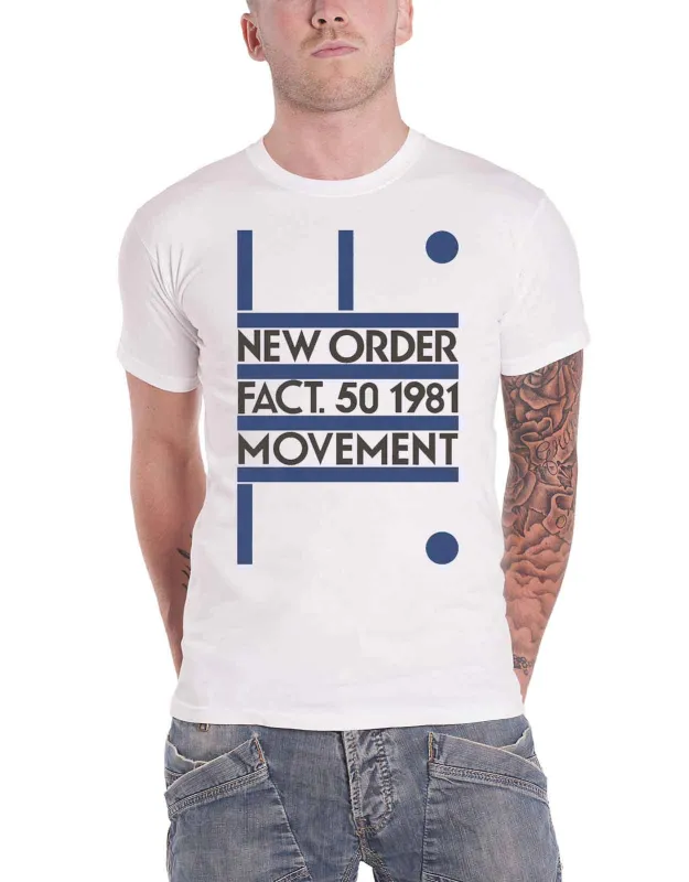 New Order Movement T Shirt made by Paradiso Clothing