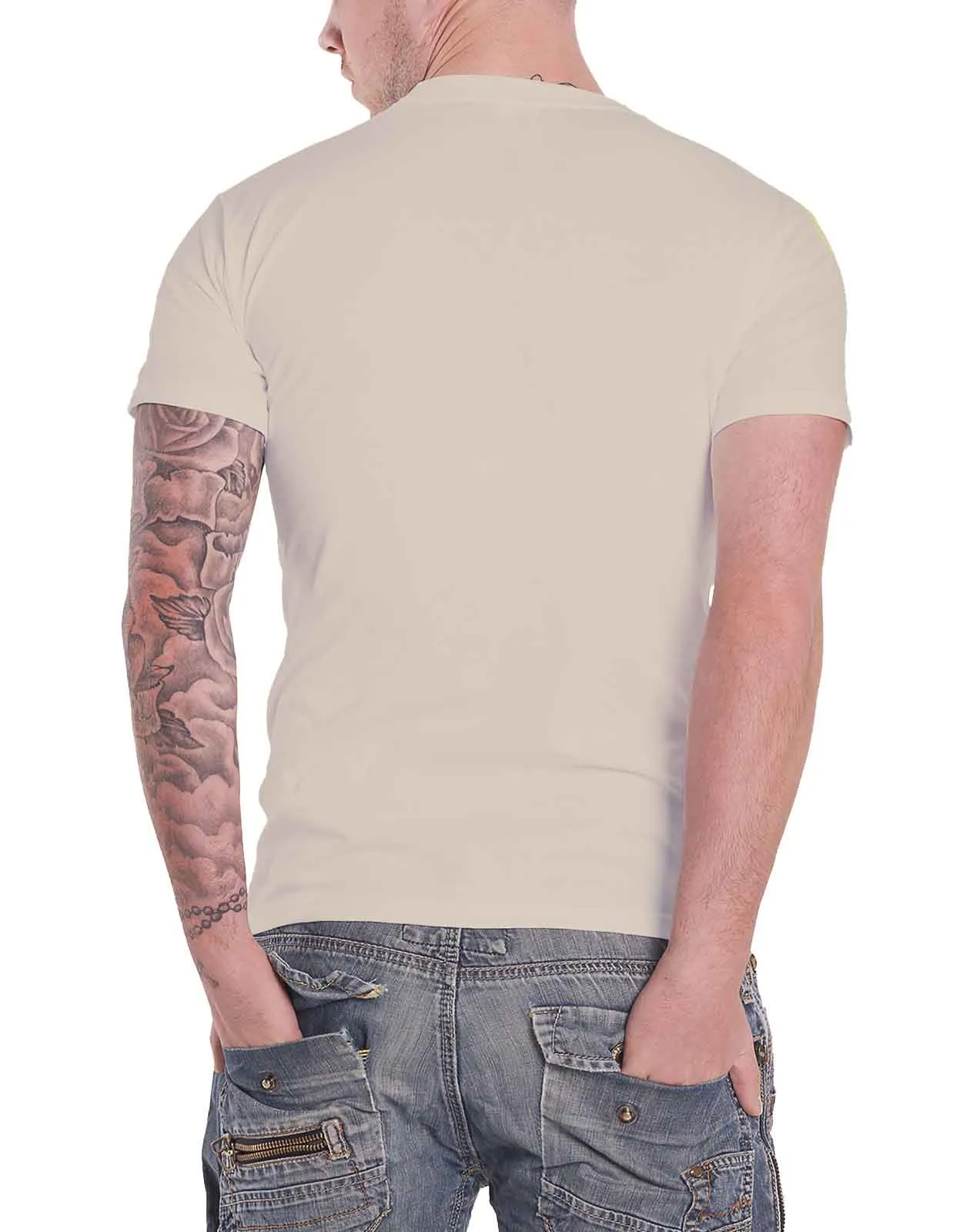 Kurt Cobain Contrast Portrait Profile T Shirt sold by Paradiso Clothing product image thumbnail 2