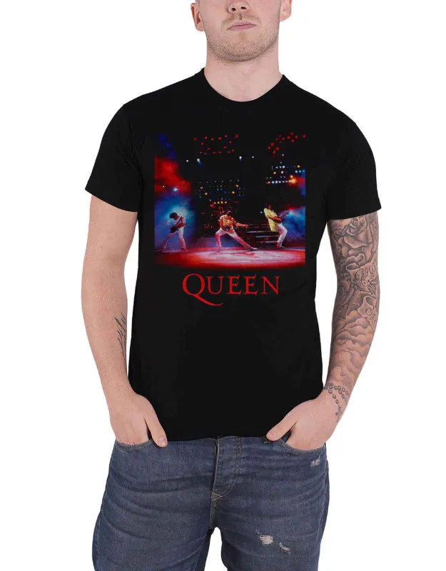Queen Live Shot Freddie T Shirt sold by Paradiso Clothing