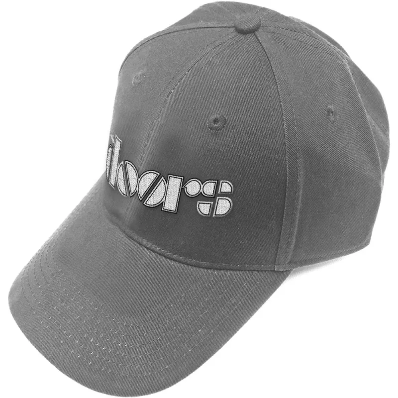 The Doors Classic Band Logo Grey Strapback sold by Paradiso Clothing