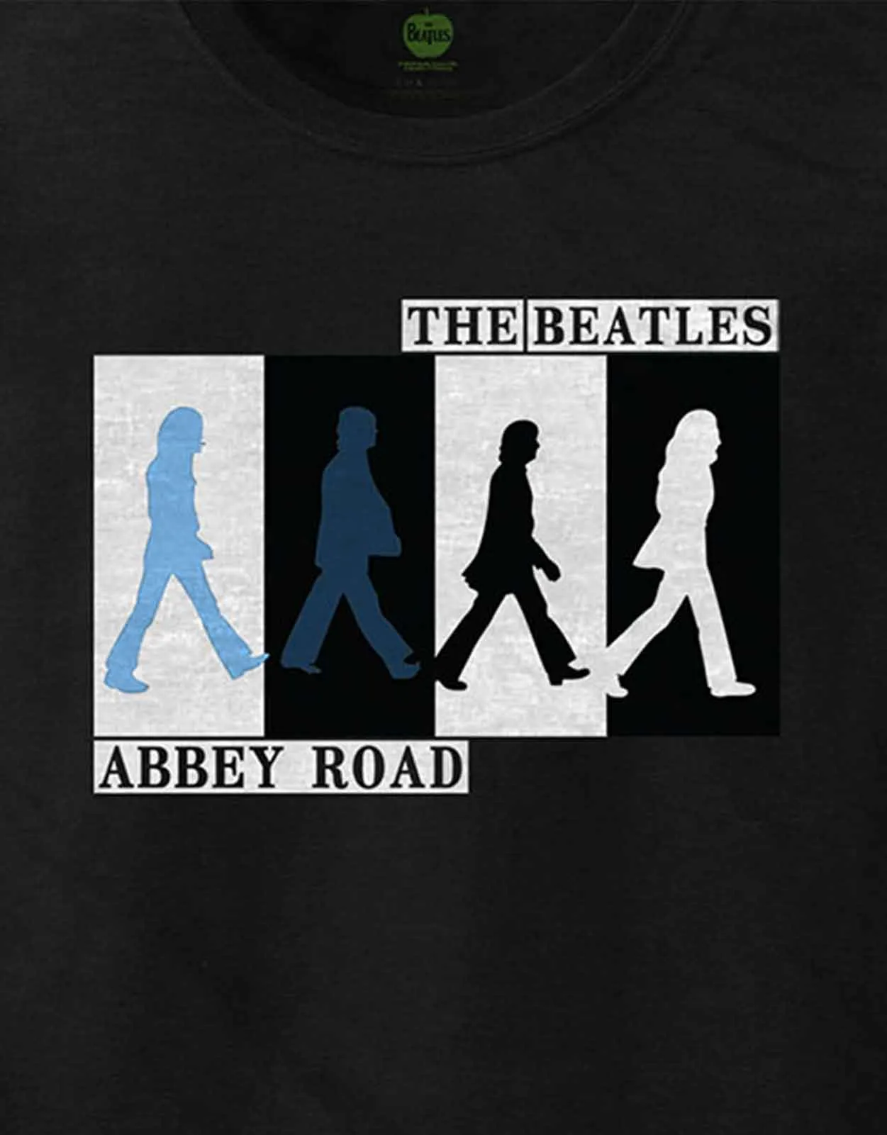 The Beatles Abbey Road Colours Crossing Long Sleeve T Shirt sold by Paradiso Clothing product image thumbnail 2