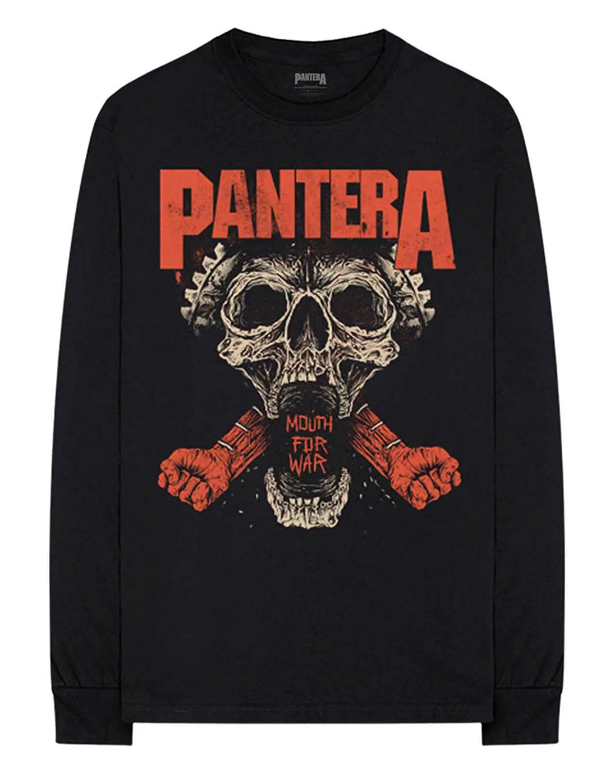 Pantera Mouth For War Long Sleeve T Shirt sold by Paradiso Clothing