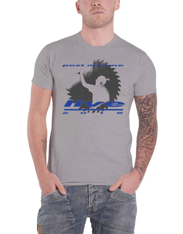 Post Malone Live 2018 Saw T Shirt made by Paradiso Clothing