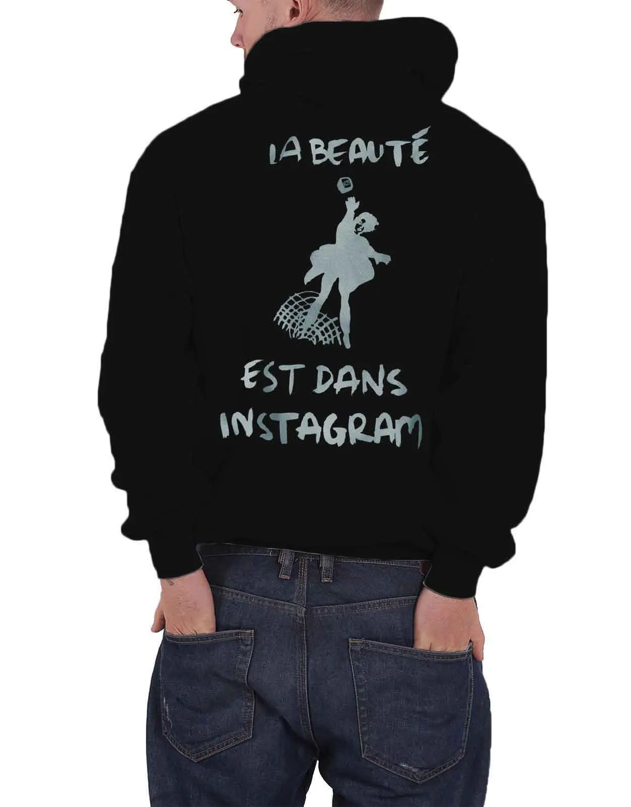 The 1975 Abiior Est Dans Instagram Hoodie sold by Paradiso Clothing product image thumbnail 2