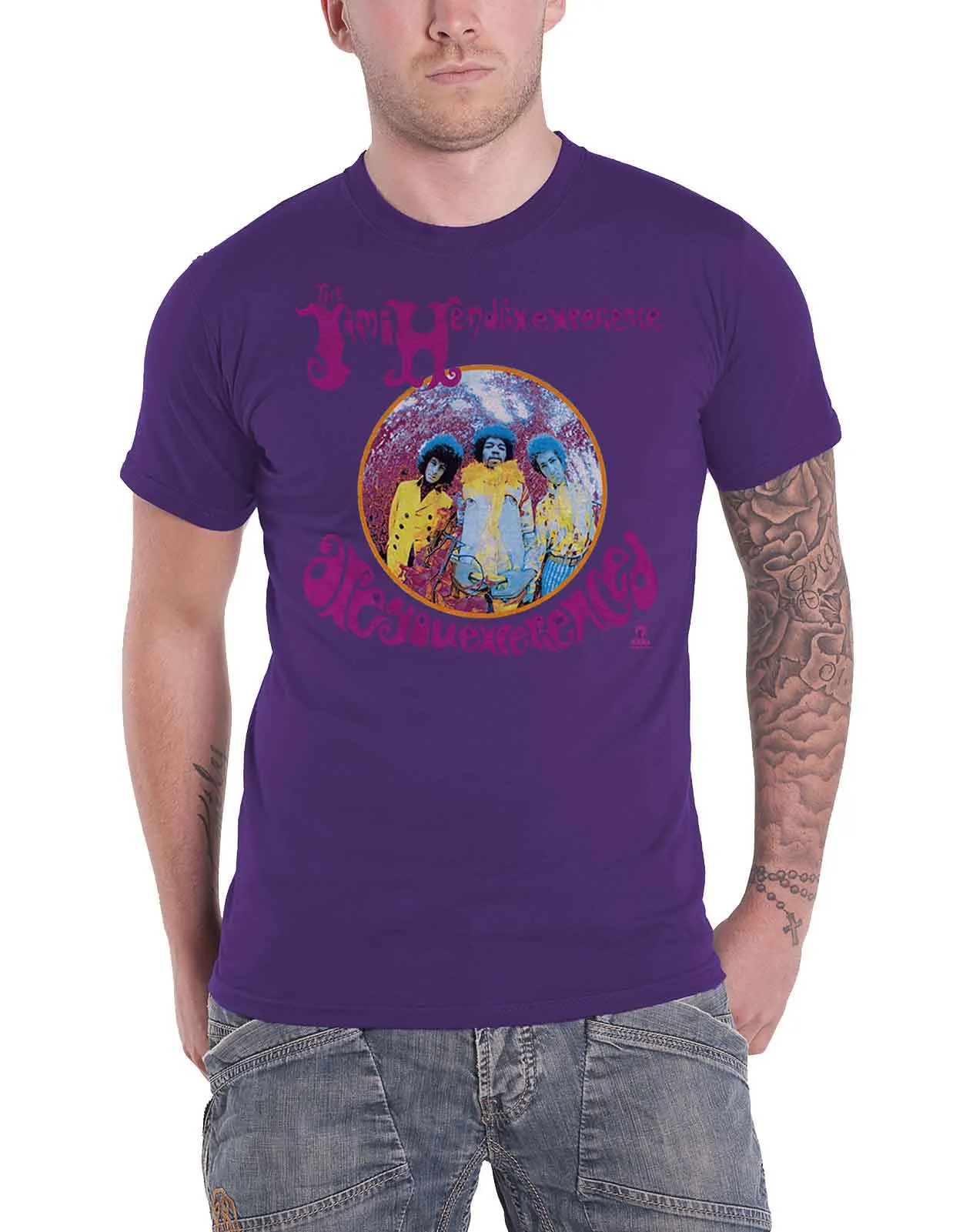 Jimi Hendrix Are You Experienced T Shirt sold by Paradiso Clothing