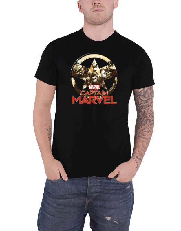 Captain Marvel Characters T Shirt sold by Paradiso Clothing