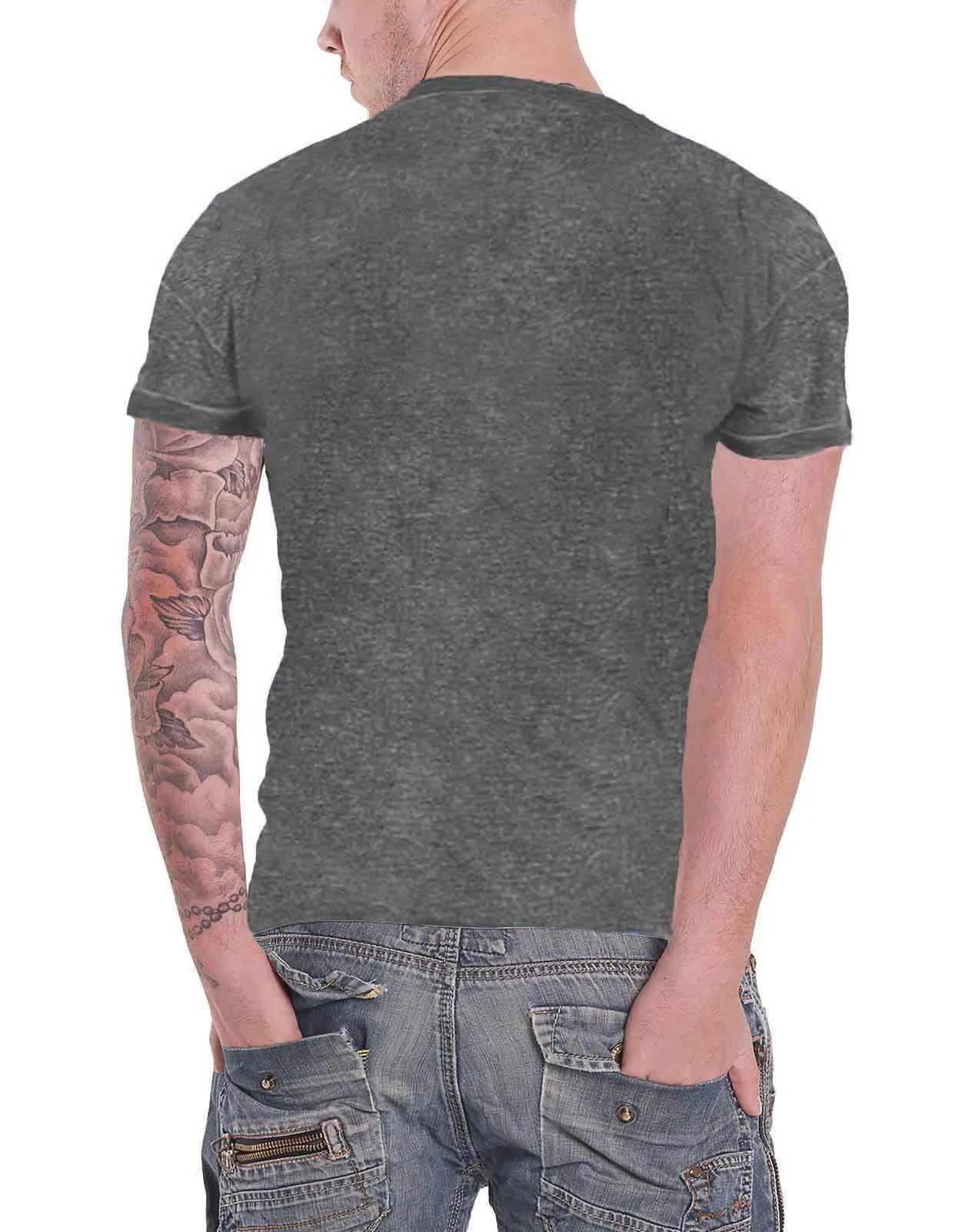 Slipknot Classic logo Burnout T Shirt sold by Paradiso Clothing product image thumbnail 2