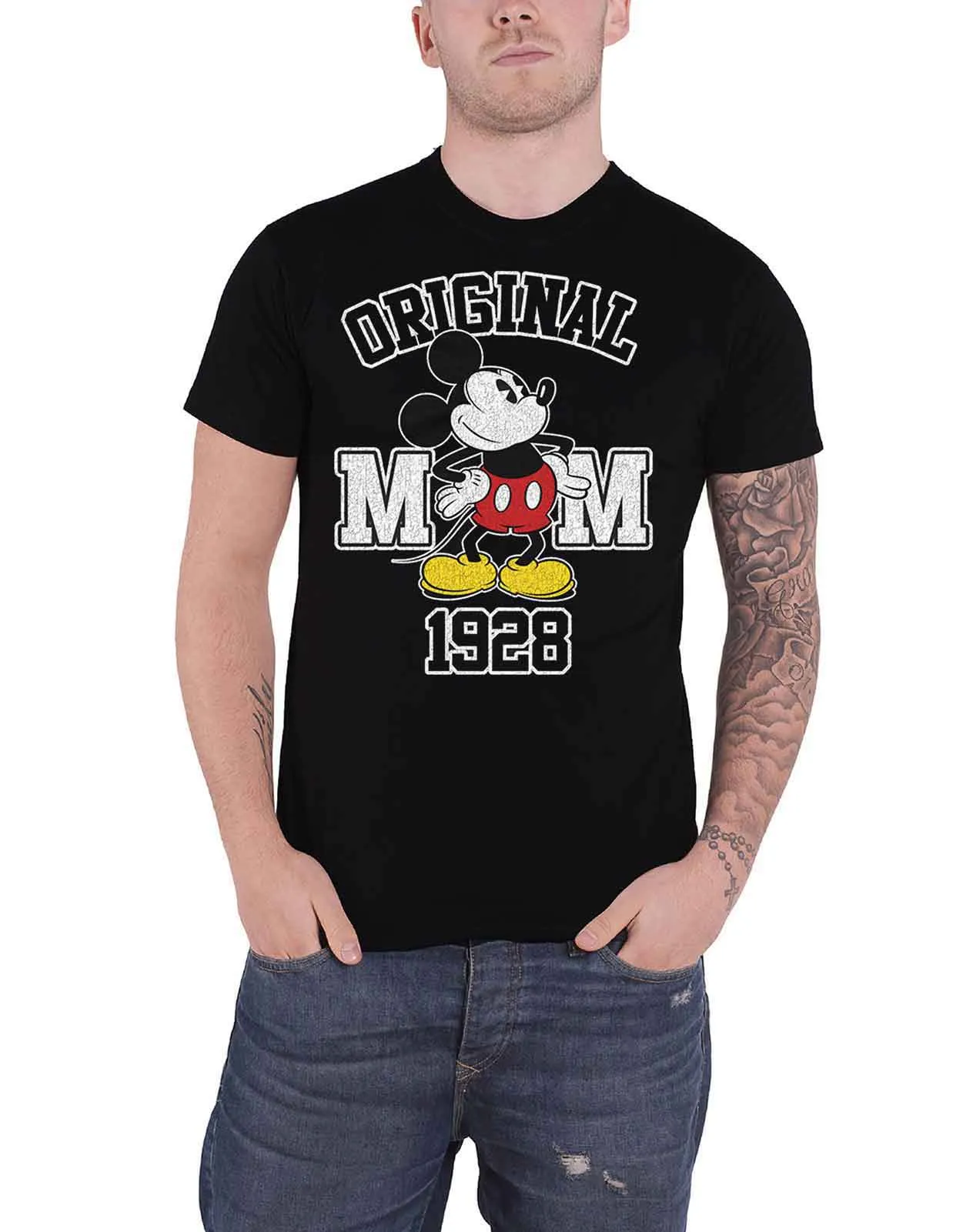 Mickey Mouse Original 1928 Logo T Shirt sold by Paradiso Clothing