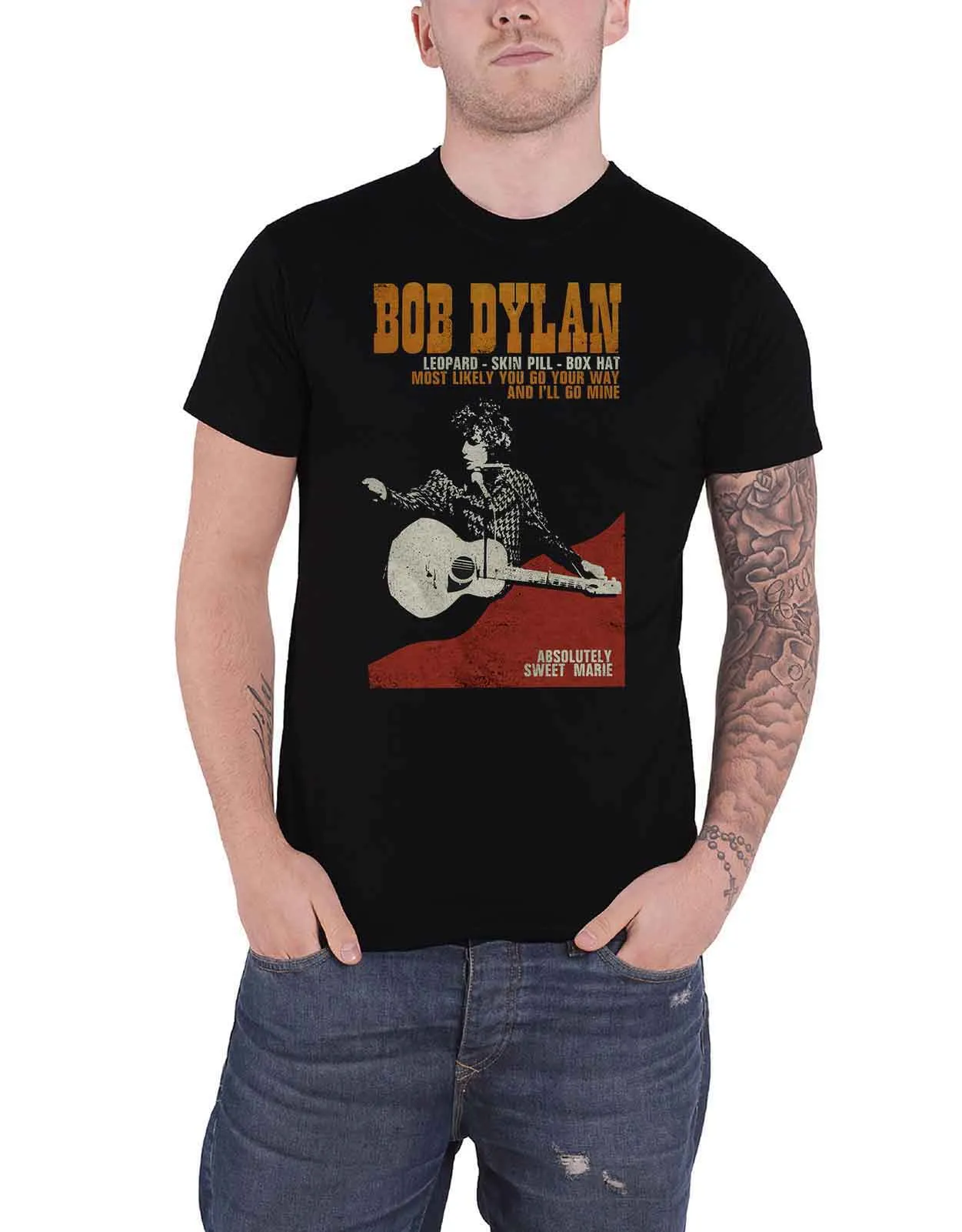 Bob Dylan Absolutely Sweet Marie T Shirt sold by Paradiso Clothing