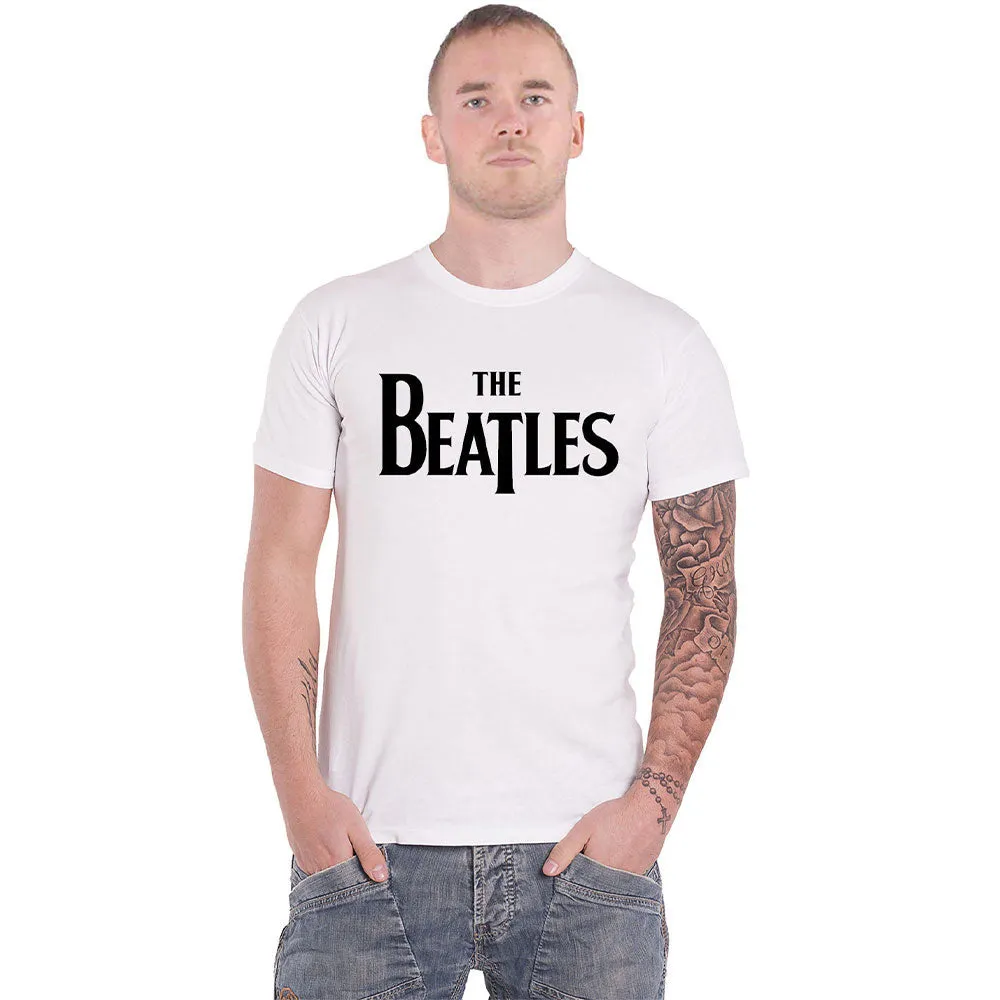 The Beatles Classic Drop T Band Logo T Shirt sold by Paradiso Clothing