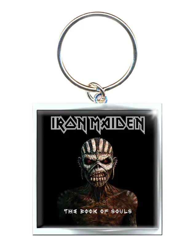 Iron Maiden Keyring Book Of Souls Keychain sold by Paradiso Clothing