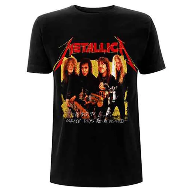 Metallica Garage Photo T Shirt made by Paradiso Clothing