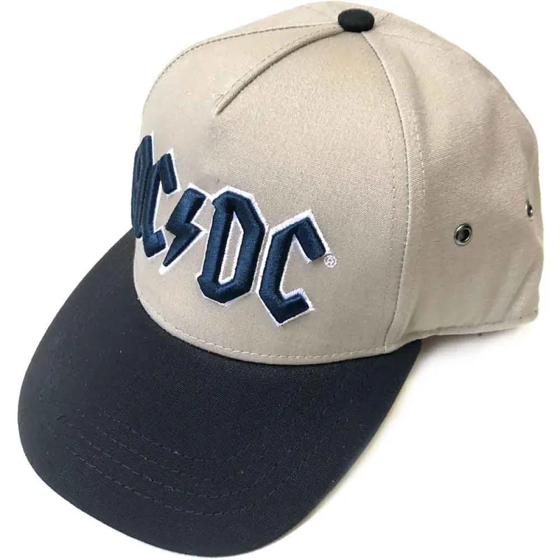ACDC Classic Band Logo Sand Snapback made by AC/DC