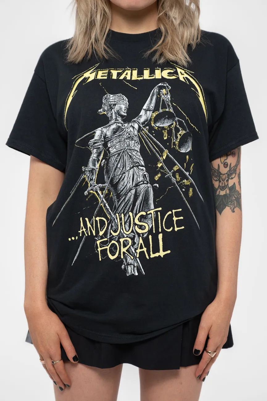 Metallica And Justice For All Tracks T Shirt sold by Paradiso Clothing product image thumbnail 3