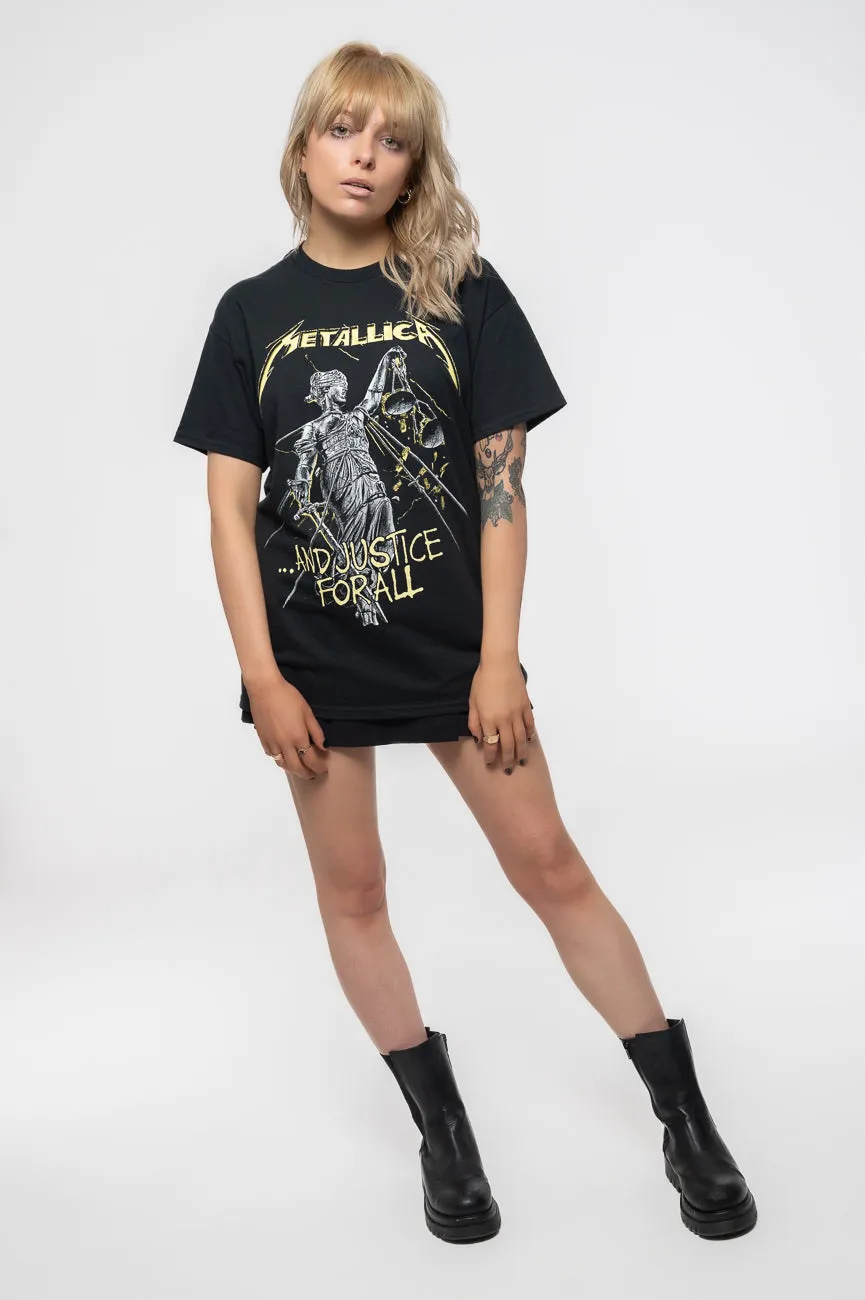Metallica And Justice For All Tracks T Shirt sold by Paradiso Clothing product image thumbnail 5