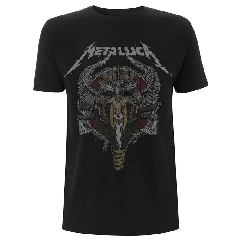Metallica Viking Band Logo T Shirt made by Paradiso Clothing