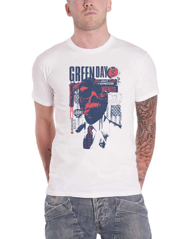 Green Day Patriot Witness T Shirt sold by Paradiso Clothing