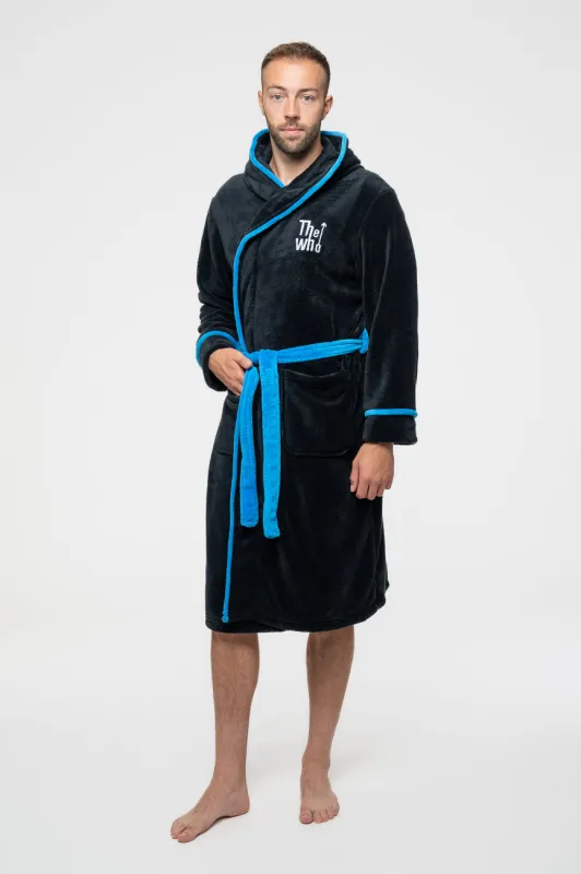 The Who Bathrobe Target Band Logo made by Paradiso Clothing