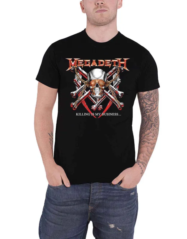 Megadeth Killing Is My Business T Shirt sold by Paradiso Clothing