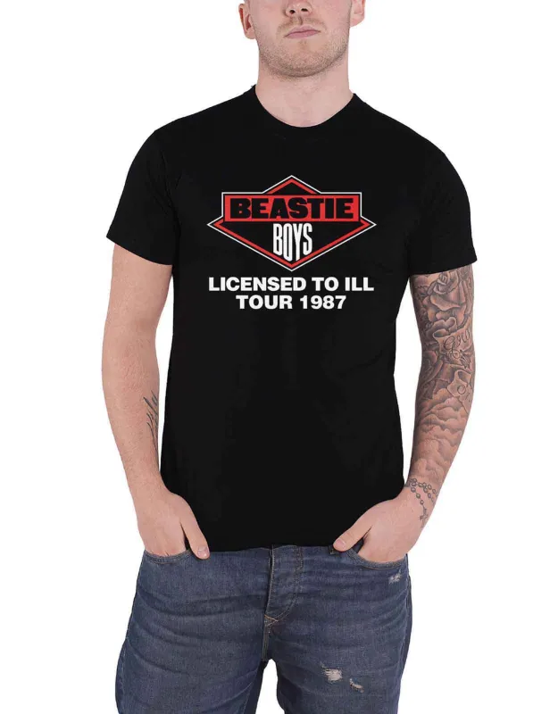 The Beastie Boys Licensed To Ill Tour 1987 T Shirt sold by Paradiso Clothing