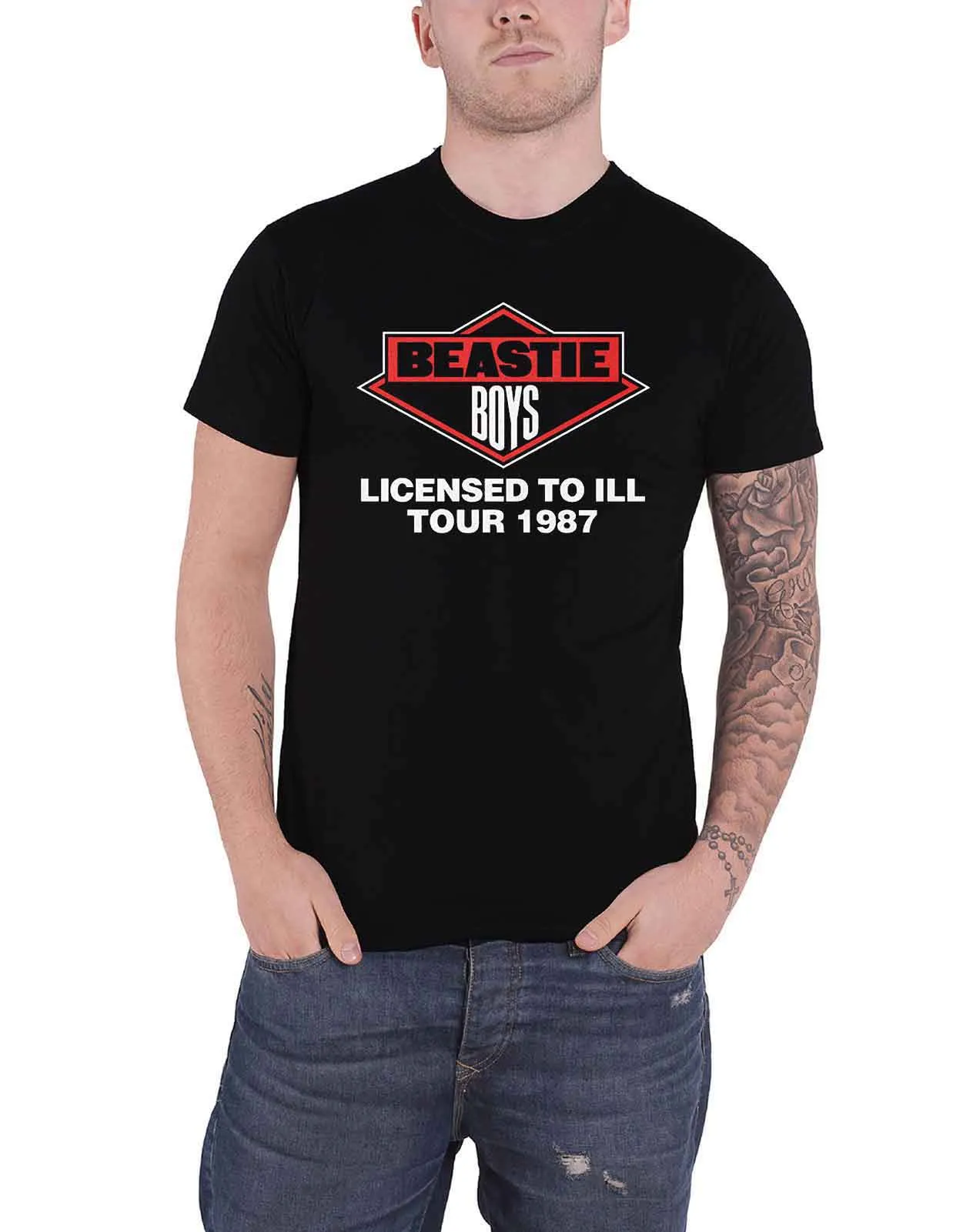 The Beastie Boys Licensed To Ill Tour 1987 T Shirt sold by Paradiso Clothing