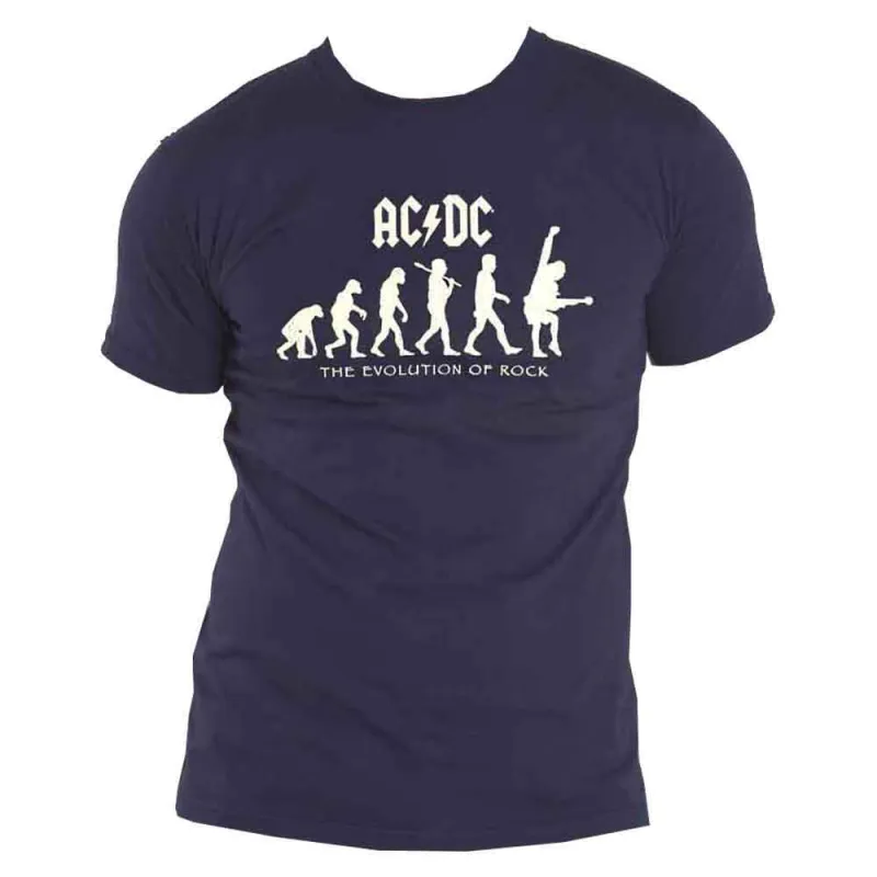 AC/DC Evolution Of Rock T Shirt made by AC/DC