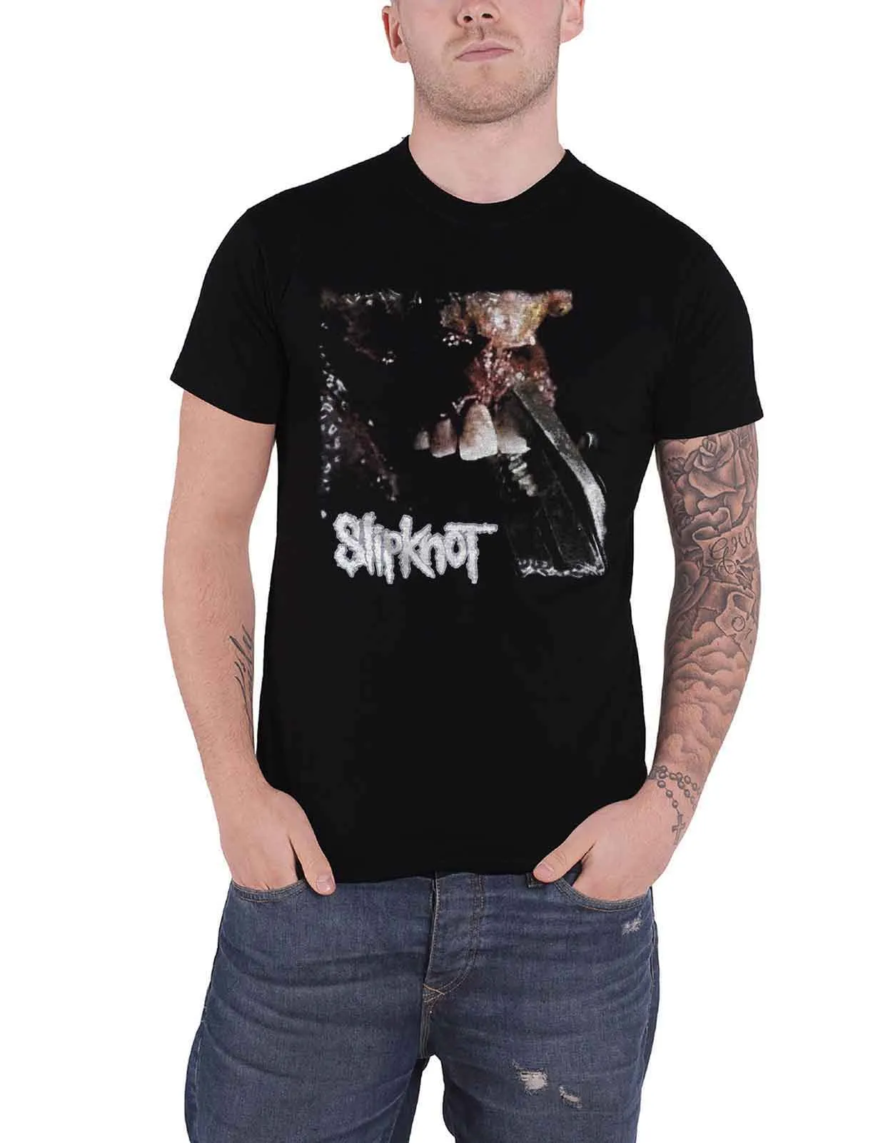 Slipknot Pulling T Shirtth T Shirt sold by Paradiso Clothing