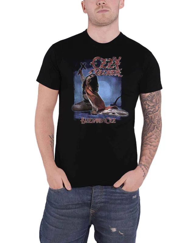 Ozzy Osbourne Blizzard of Ozz Tracklist T Shirt sold by Paradiso Clothing